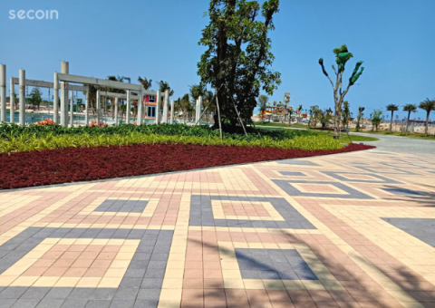 Gạch nghệ thuật ngoài trời tại Novaworld Hồ Tràm – Vũng Tàu